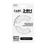 CARE by PanzerGlass iPhone 16 Pro Flagship 3 in 1 Bundle Ekran & Kamera Koruyucu & Kılıf