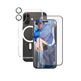 CARE by PanzerGlass iPhone 16 Plus Flagship 3 in 1 Bundle Ekran & Kamera Koruyucu & Kılıf