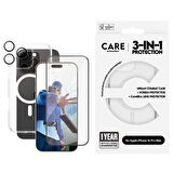 CARE by PanzerGlass iPhone 16 Pro Max Flagship 3 in 1 Bundle Ekran & Kamera Koruyucu & Kılıf