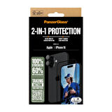 PanzerGlass iPhone 16 2 in 1 Bundle Ekran Koruyucu & Kamera Koruyucu