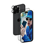 PanzerGlass iPhone 16 Pro 2 in 1 Bundle Ekran Koruyucu & Kamera Koruyucu