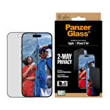 PanzerGlass iPhone Air | Ultra-Wide Fit Çerçeve Aparatlı 2 Yönlü Gizli/Hayalet Ekran Koruyucu