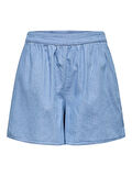 ONLNOVA AZURE YASMIN SHORTS PTM Kadın Mavi Şort - 15343206