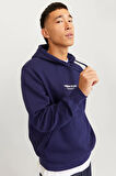 Jack & Jones Erkek Lacivert Sweatshırt (Model Kodu: 12241687 )
