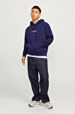 Jack & Jones Erkek Lacivert Sweatshırt (Model Kodu: 12241687 )