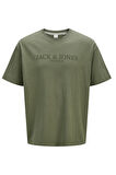 Jack & Jones Erkek Relaxed Fit Bisiklet Yaka T-Shirt - 12274595