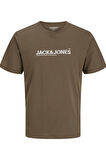 JCODYNAMIC BRANDING TEE SS CREW NECK FST KAHVERENGİ