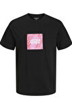 JCORECHARGE FRONT PRINT SS CREW NECK FST 12276411 
