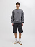 Jack & Jones JPSTCOLE MATEO Erkek Kargo Şort – %100 Pamuk, Rahat Kesim, Çok Cepli 