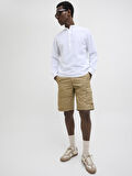 Jack & Jones JPSTCOLE MATEO Erkek Kargo Şort – %100 Pamuk, Rahat Kesim, Çok Cepli 