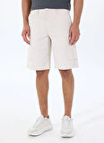 Jack & Jones Bej Erkek Kargo Şort JPSTCOLE MATEO CARGO SHORT MID SN