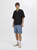 JACK JONES Erkek Mavi Hybridbondishort Şort 12274968