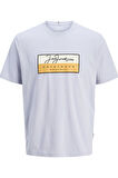 JORFREDERIKSBERG BOX SCRIPT TEE SS CN LN AÇIK MAVİ