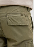 Jack & Jones Normal Bel Normal Haki Erkek Çocuk Şort 12274580