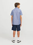 Jack & Jones Lastikli Bel Normal Lacivert Erkek Çocuk Şort 12275013