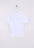 Jack & Jones Baskılı Beyaz Erkek Çocuk T-Shirt 12278335