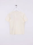 Jack & Jones Baskılı Krem Erkek Çocuk T-Shirt 12278335