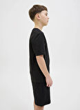 Jack & Jones Baskılı Siyah Erkek Çocuk T-Shirt 12278350