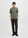 Jack&Jones Jjeaustin Zip Erkek Polo T-shirt 12279177