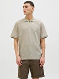 Jack&Jones Jjeaustin Zip Erkek Polo T-shirt 12279177