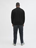 Jack Jones Jjesoho Sweat Quarter Zıp Hn Noos Pls Sweat 12279519
