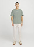 Jack & Jones Bisiklet Yaka Yeşil Erkek T-Shirt 12217167_JPRBLUARCHIE SS TEE CREW N