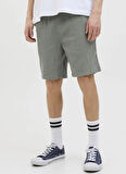 Yeşil Erkek Normal Bel Rahat Kalıp Chino Şort 12255861_JPSTJAIDEN CRINKLE JOGGER