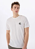 Only & Sons O Yaka Baskılı Beyaz Erkek T-Shirt ONSARCH LOGO REG SS TEE CS