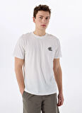 Only & Sons O Yaka Baskılı Beyaz Erkek T-Shirt ONSARCH LOGO REG SS TEE CS