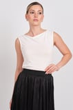 Vero Moda Kadın Vmvıps Pileli Beli Lastikli Maxi Etek 10328017 Siyah