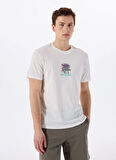 Only & Sons O Yaka Baskılı Beyaz Erkek T-Shirt ONSMIND ONS LOGO REG SS TEE CS