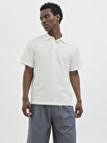 Jack Jones Sago Textured Erkek Polo Yaka Tişört 12276735