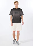 Jack & Jones Bisiklet Yaka Siyah Erkek T-Shirt 12276661_JCOHORIZON FADE SPRAY TEE