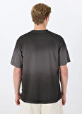 Jack & Jones Bisiklet Yaka Siyah Erkek T-Shirt 12276661_JCOHORIZON FADE SPRAY TEE