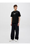 Jack & Jones 12276784 Joralmerıa Brandıng Tee Ss Crew Neck Erkek T-Shirt