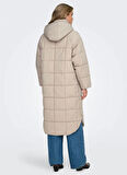 Only Krem Kadın Kaban ONLGRACEN PUFFER OTW