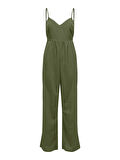 ONLNOVA LIFE VIS MALI JUMPSUIT SOLID Kadın Yeşil Tulum - 15352528