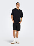 ONSBLAKE RLX SS TEE ART Erkek Siyah T-Shirt - 4750422