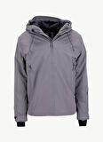 Jack & Jones Gri Erkek Mont 12283166_JCOFUSION TECHNICAL JACKET