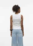 Vero Moda Beyaz Kadın Yelek VMCHIRA SL WAISTCOAT