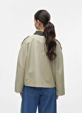 Vero Moda Normal Bej Kadın Ceket VMLUCIA MARIA SHORT JACKET