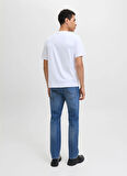 Jack & Jones Normal Bel Normal Mavi Erkek Denim Pantolon 12282669_JJICLARK JJORIGINAL SQ 223