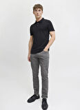 Jack & Jones Normal Bel Dar Gri Erkek Denim Pantolon 12279182_JPSTGLENN ORIGINAL 014