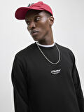 Jack & Jones JJESOHO Sweat Crew Neck NOOS – Bisiklet Yaka Basic Erkek Sweatshirt, Rahat Günlük Model 