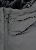 Jack & Jones Gri Erkek Mont 12278749_JJESOHO PUFFER HOOD SN