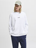 Jack Jones Soho Bisiklet Yaka Relax Fit Erkek Sweat 12278788