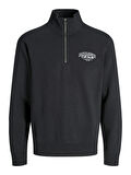 Jack Jones Makoto Halfzıp Fermuarlı Yaka Erkek Sweat 12278608