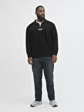 Jack Jones Jjesoho Sweat Quarter Zıp Hn Noos Pls Sweat 12279519
