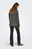 Only Kadın Onlhazel Yarım Balıkçı Oversize Yünlü Örme Kazak 15352853 Yeşil