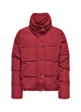 Only Kırmızı Kadın Mont ONLNEWCOOL PUFFER JACKET OTW NOOS